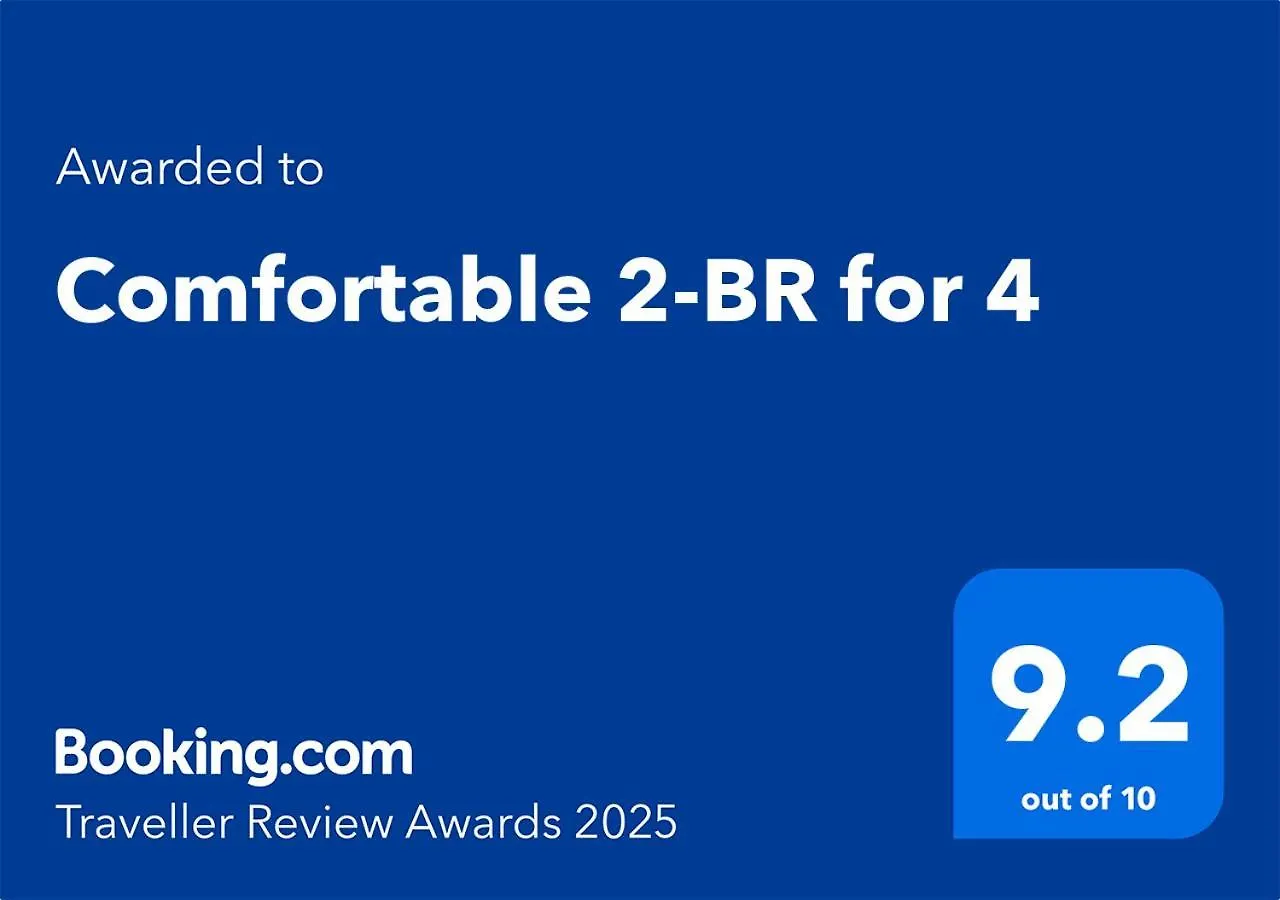 Comfortable 2-Br For 4 Tirana 0*,